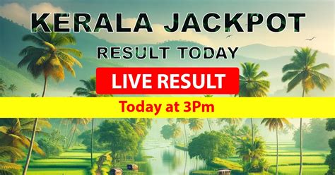 kerala jackpot live result